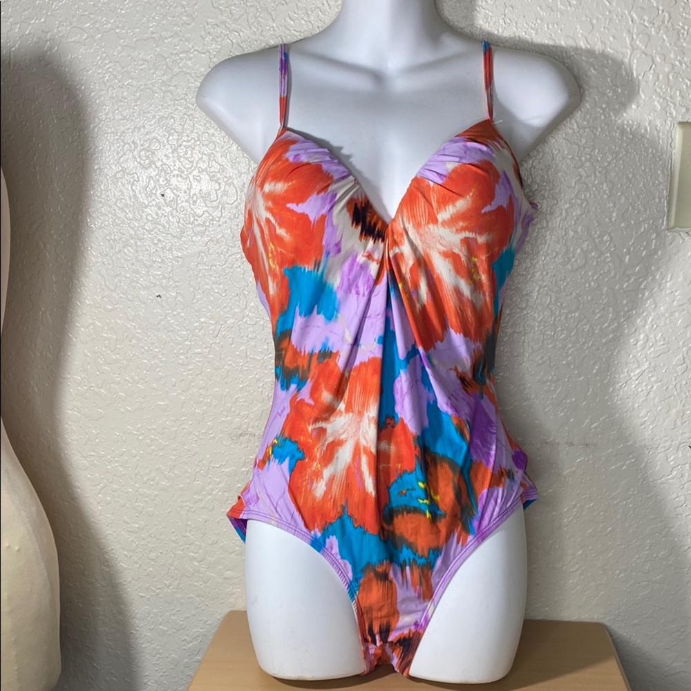 Vibrant Multicolor Swimsuit